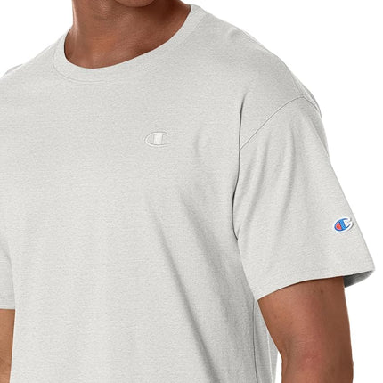 Champion mensT0223Classic Jersey T-Shirt Short Sleeve Shirt - Gray - S