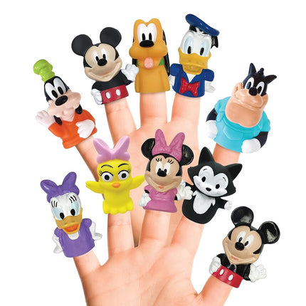 Disney Mickey & Friends 10-Piece Finger Puppet Set