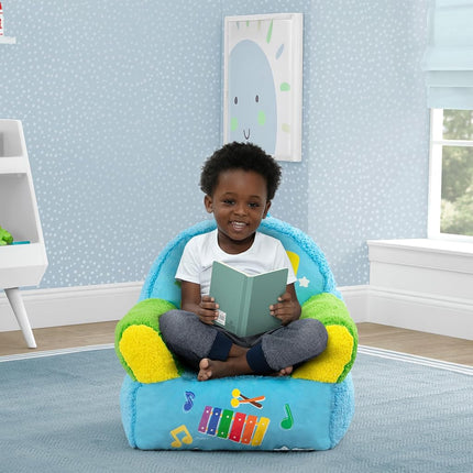 Delta Children - CoComelon Cozee Buddy Kids Chair, Blue