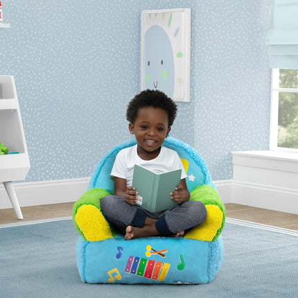 Delta Children - CoComelon Cozee Buddy Kids Chair, Blue