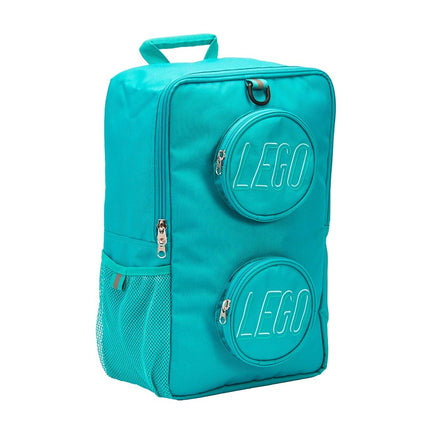 LEGO Unisex Kid's Brick Backpack, Teal, One Size