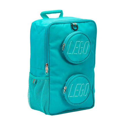 LEGO Unisex Kid's Brick Backpack, Teal, One Size