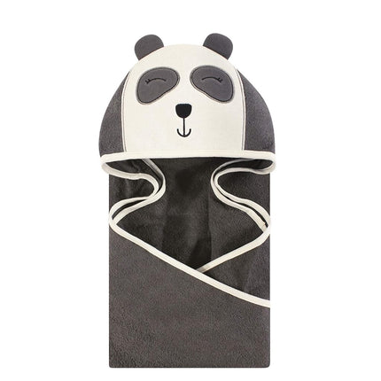 Hudson Baby Unisex Baby Cotton Animal Face Hooded 