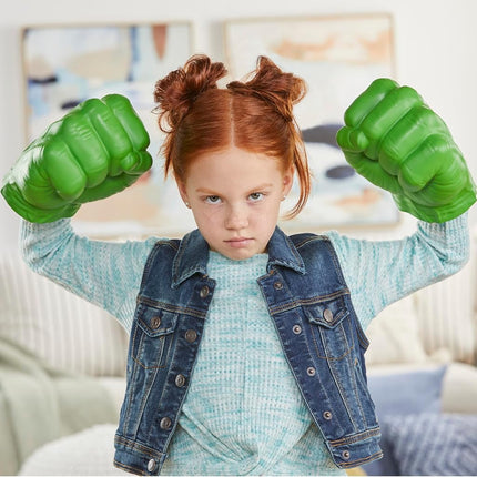 Marvel Avengers Hulk Gamma Smash Fists, Soft Foam Role Play Toy, Super Hero Toys for Kids Ages 5 and Up