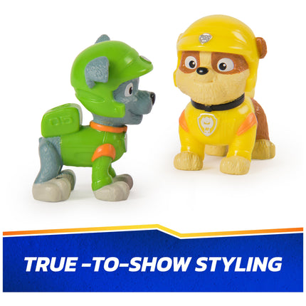Paw Patrol: Rescue Wheels, 6-Piece Pup Squad Action Figure Gift Set, Kids Toys for Boys & Girls Ages 3 and Up