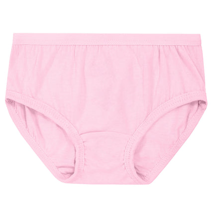 Fruit of the Loom Girls' Tag Free Cotton Brief Underwear Multipacks, Brief - 20 Pack - Black/Pink/Grey, 8
