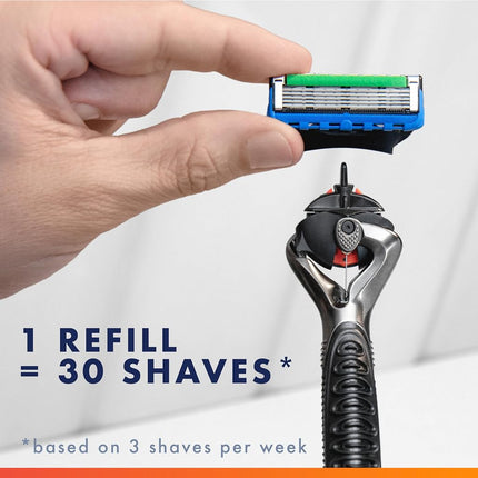 Gillette ProGlide Power Razors for Men, 1 Gillette Razor, 1 Razor Blade Refill, 1 Battery
