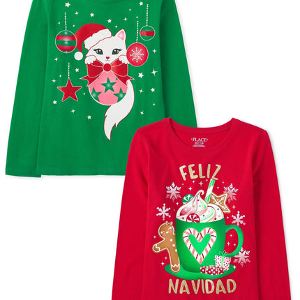 The Children's Place Girls' All Holidays Long Slee