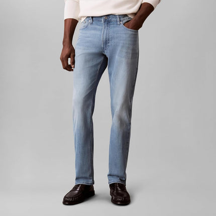 Calvin Klein Mens Slim High Stretch Jeans, Allie Indigo, 38W / 30L