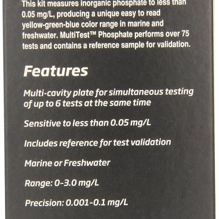 Seachem Multitest Phosphate Test Kit, All Size (SC97000)