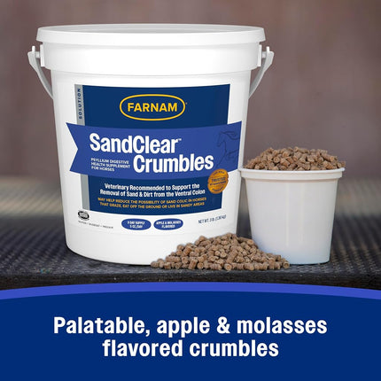 Farnam SandClear Natural Psyllium Crumbles 3 lbs