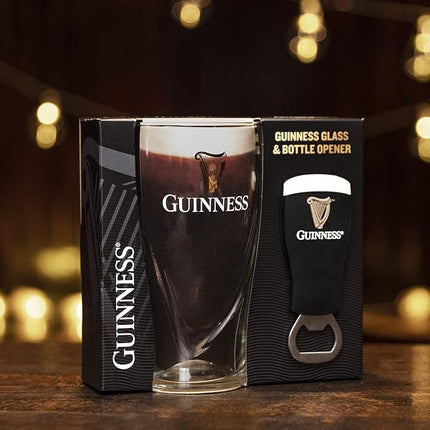 Shamrock Gift Company Guinness Embossed Glass Bottle Opener 450ml
