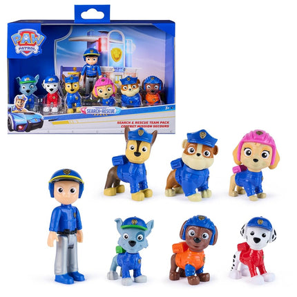 Paw Patrol Search & Rescue Team Pack with 7 Collec