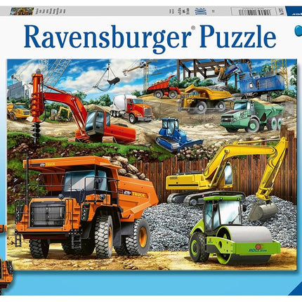 Ravensburger Construction Vehicles 100 piece Jigsa