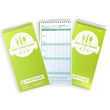 Portage Daily Food Journal / Diet Calorie Journal 