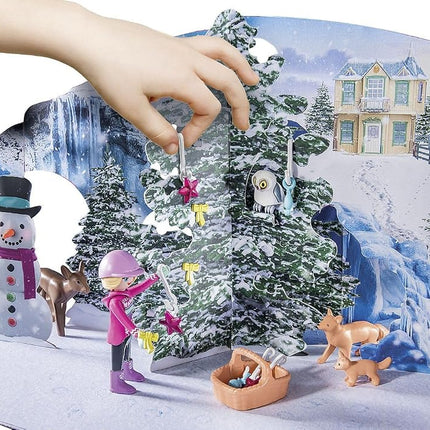 Playmobil 71345 Advent Calendar - Christmas Sleigh Ride, Countdown to Christmas, Includes 24 doors to open each day in December, Christmas toy for children ages 4 years+
