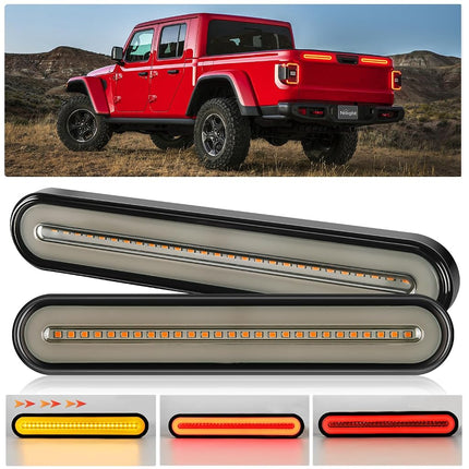 Nilight Trailer Tail Light Bar with 3-in-1 Running