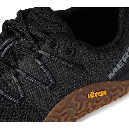 Merrell Men's Trail Glove 7 Sneaker, Black/Gum, 7.5 UK