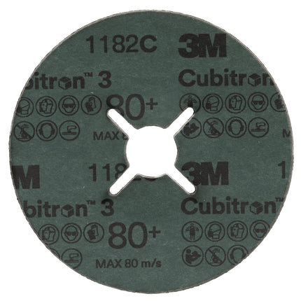3M™ Cubitron™ 3 Fibre Disc 1182C, 60+, 7 in x 7/8 
