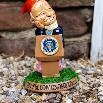 BigMouth Inc Sleepy Biden Garden Gnome Statue, Outdoor Lawn & Yard Figurine Sculpture Decorations, Funny Political Gag Gift