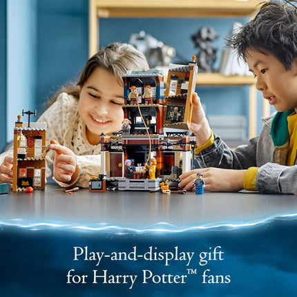 LEGO Harry Potter 12 Grimmauld Place 76408 Building Toy Set for Kids, Girls, and Boys Ages 8+ (1,083 Pieces),Black