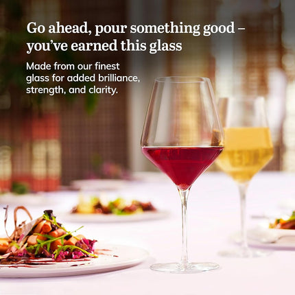 Libbey Signature Greenwich – Coffret cadeau de 4 verres à vin rouge de 710 ml
