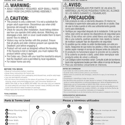 Safety 1st Secure Mount Deadbolt Lock