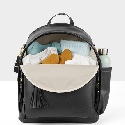 Skip Hop 200251 Greenwich Simply Chic Wickelrucksack, schwarz