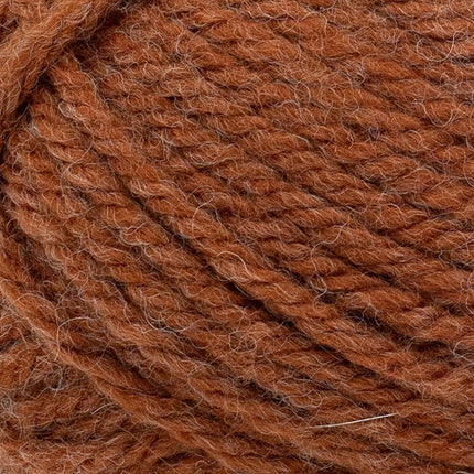 Fil à tricoter, crocheter et bricoler Lion Brand Hue + Me, épais et volumineux, en acrylique doux et laine, Saffron (1 unité)