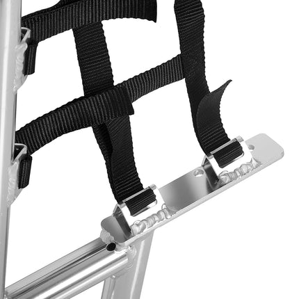 ECOTRIC Aluminum Nerf Bars Foot Pegs Compatible with Honda 1987-88 TRX 250X 1993-2009 TRX 300EX 300X Pair