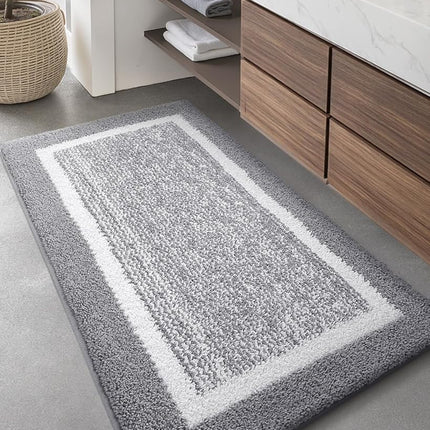 Color&Geometry Simple and Stylish Bathroom Runner 