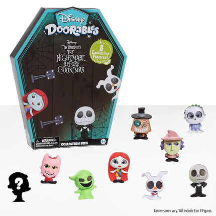 Just Play Disney Doorables Tim Burton’s The Nightmare Before Christmas Collection Peek, Includes 8 Exclusive Mini Figures