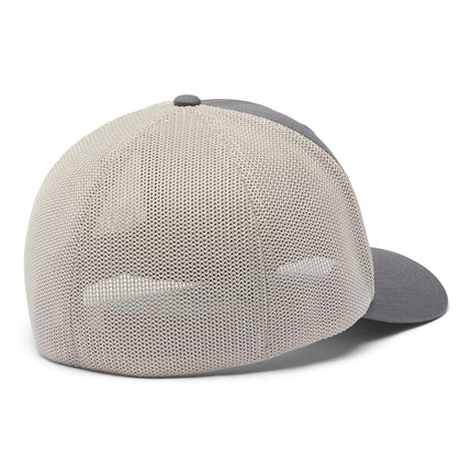 Columbia Unisex Mesh Ball Cap, City Grey/Dark Stone, Small/Medium