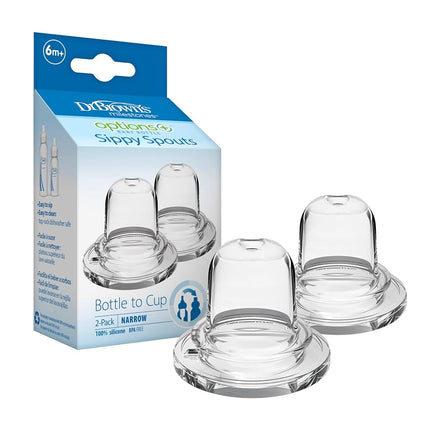 Dr. Brown's Options+ Narrow Sippy Spouts, 2 Count (Pack of 1)
