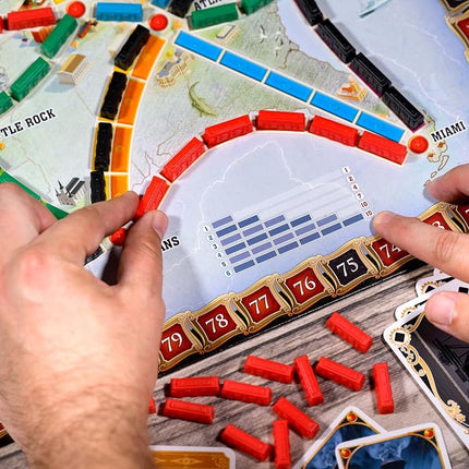 Asmodee | Ticket to Ride Refresh | Family Board Game | Ages 8+ | 2-5 Players | 30-60 Minutes Playing Time