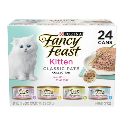 Purina Fancy Feast Tender Ocean Whitefish, Turkey,