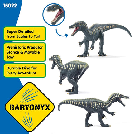 Schleich Dinosaurs 15022 Collectible Baryonyx Figure for Ages 3+