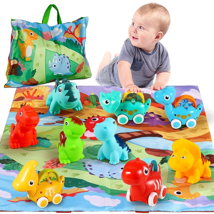 ALASOU Dinosaur Car Toys for 1 Year Old Boy Gifts 
