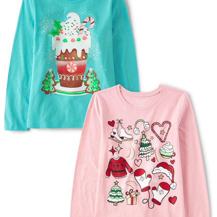 The Children's Place Girls' All Holidays Long Slee