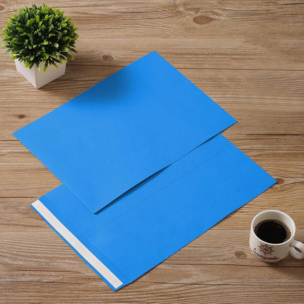 Tanshuqin 9" x 12.75" Dark Blue Self-Seal Catalog Envelopes