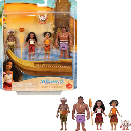 Mattel Garland Moana'sCanoe Crew Playset