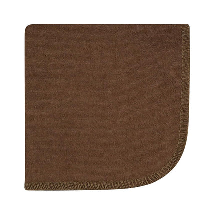 Hudson Baby Unisex Baby Flannel Cotton Washcloths, Wild Buffalo 12 Pack, One Size