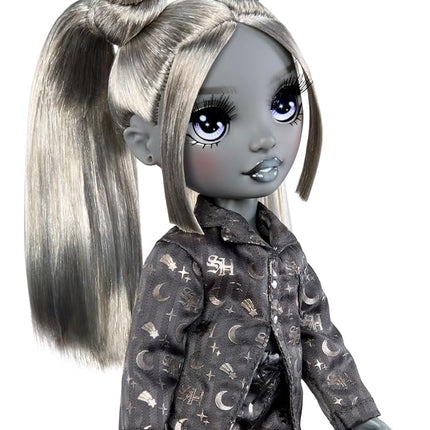 Rainbow High Shadow High Girl's Night - Luna Madison - Greyscale 28cm Fashion Doll, Grey Hair & Outfit with Accessories and Comb - for Collectors & Children Ages 4+