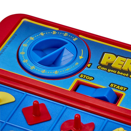 Hasbro Gaming Perfection Game Plus 2-Player Duel Mode Popping Shapes and Pieces Ages 5 and Up (Amazon Exclusive)