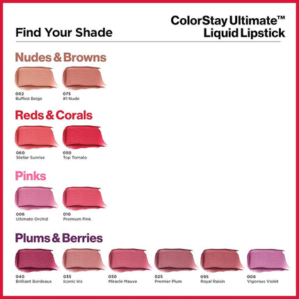 Revlon ColorStay Ultimate Liquid Lipstick (050 Top Tomato)