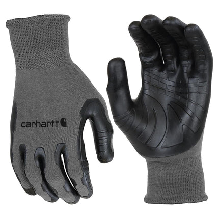 Carhartt Men's Ergo Pro Palm Glove, Grey, Medium
