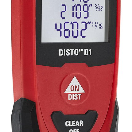 Leica DISTO D1 120ft Laser Distance Measure with B