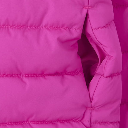 The Children's Place Girls Medium Weight Puffer Jacket, Wind-resistant, Water-resistant, Enchanted Pink, X-Large