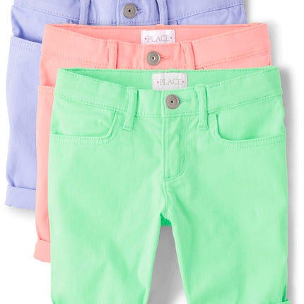 The Children's Place Girls' Sold Skimmer Shorts 3 