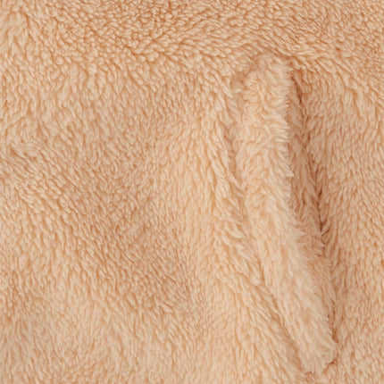 The Children's Place Girls' Cozy Sherpa Full-Zip Jacket, Toast, Toast, Large